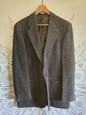 Men's VTG Botany 500 Tweed Sport Coat - 44R